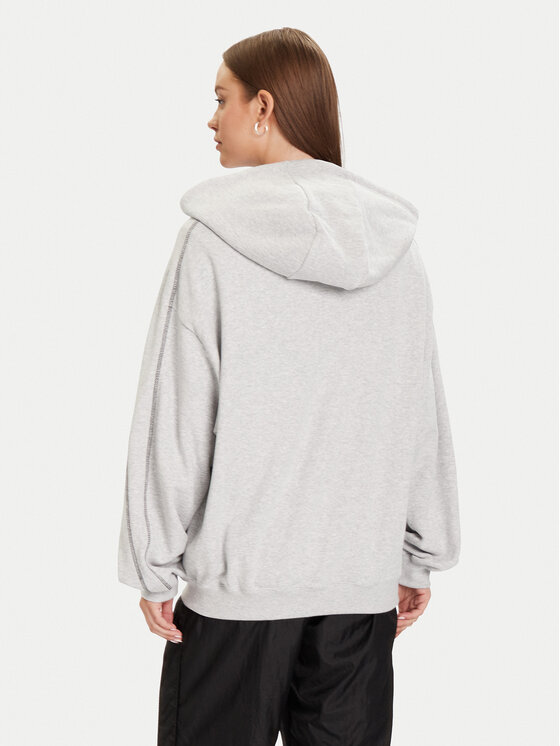 Puma Puma Суитшърт PUMA X ROSÉ T7 633801 10 Сив Oversize