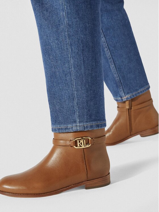 LAUREN RALPH LAUREN Lauren Ralph Lauren Čizme 802912273002 Smeđa