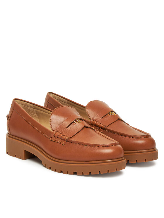 LAUREN RALPH LAUREN LAUREN RALPH LAUREN Mokasíny Marli 802967752002 Hnědá