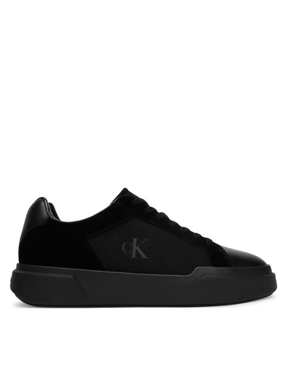 Calvin Klein Calvin Klein Sneakersy Chunky Cupsole Laceup Cv Mix HM0HM02238 Čierna