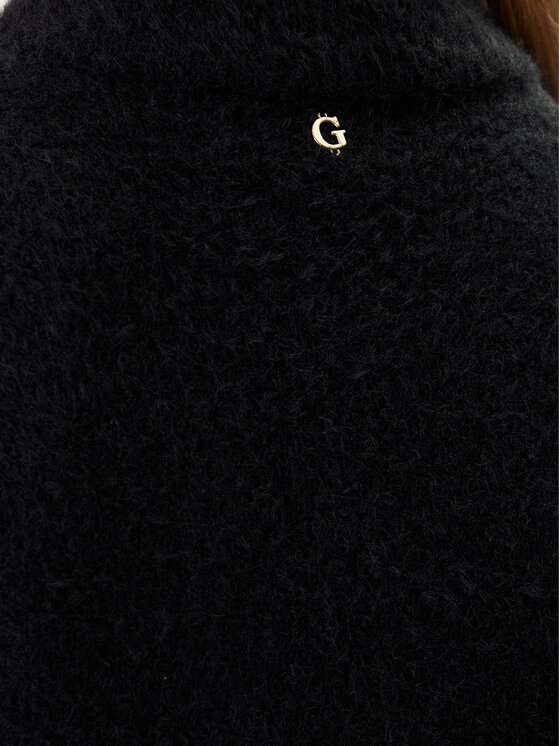 Guess Guess Džemper W5BR92 Z3BJ0 Crna Relaxed Fit