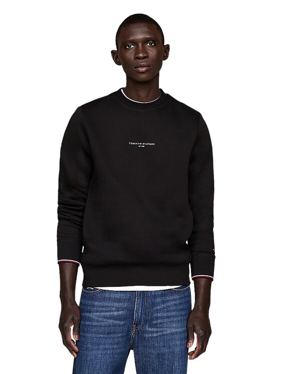 Tommy Hilfiger Tommy Hilfiger Felpa q-dav-56636 Nero Regular Fit