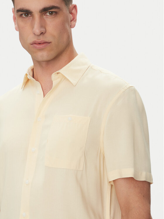 Blend Blend Särk 20716363 Beež Regular Fit