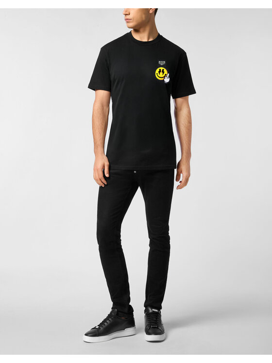 PHILIPP PLEIN PHILIPP PLEIN T-shirt 31663 Nero Regular Fit