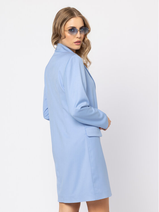 LIDIA KALITA LIDIA KALITA Sukienka koktajlowa Audrey Niebieski jasny Flare Fit