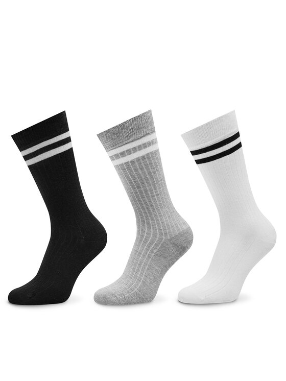 Set de 3 perechi de șosete lungi pentru bărbați Pepe Jeans PMU30045 Colorat