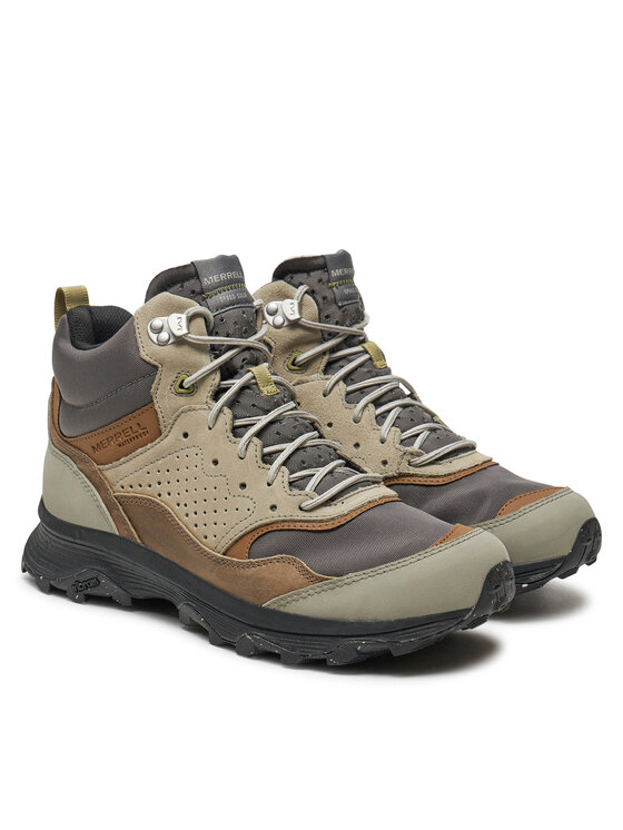Merrell Merrell Pārgājienu apavi Speed Solo Mid Wp J037859 Pelēks