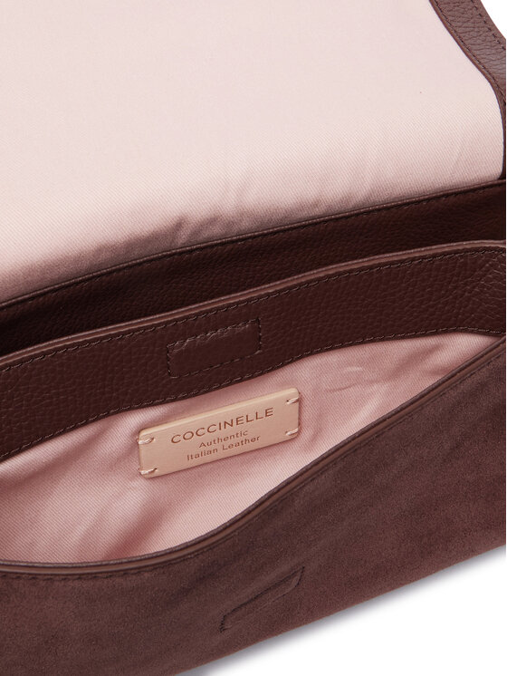 Coccinelle Coccinelle Torebka P6P Boheme Suede Bimaterial E1 P6P 12 01 01 Bordowy