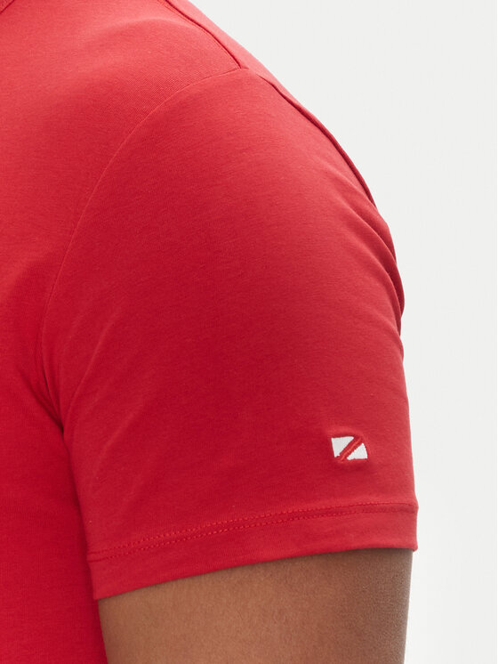 Pepe Jeans Pepe Jeans T-shirt Original Basic PM508212 Rosso Slim Fit