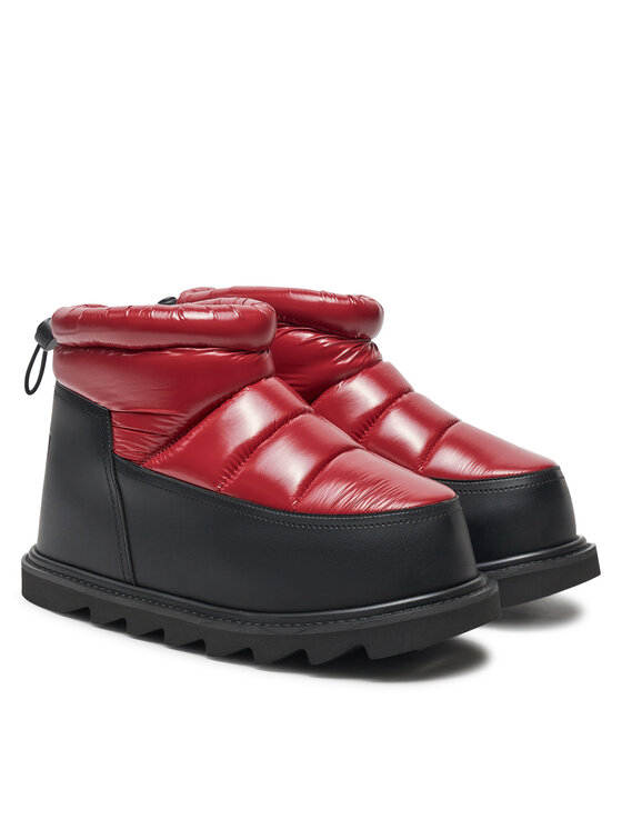 United Nude United Nude Škornji Zembla Bubble Bootie 10884839190 Rdeča
