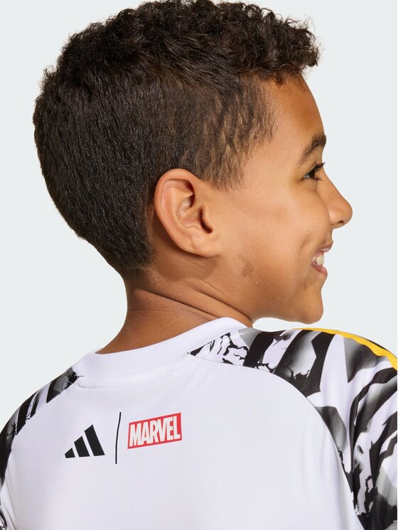 adidas adidas Koszulka techniczna Real Madrid Avengers 25/26 Tiro25 Competition Training Jersey Biały Regular Fit