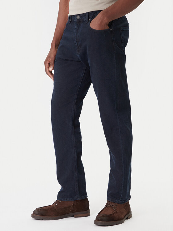 Jack & Jones Jack & Jones Дънки Chris Classic 12287740 Тъмносин Relaxed Fit