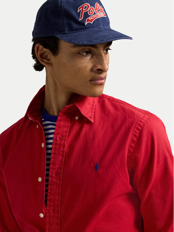 Polo Ralph Lauren Polo Ralph Lauren Ing 710937993012 Piros Custom Fit