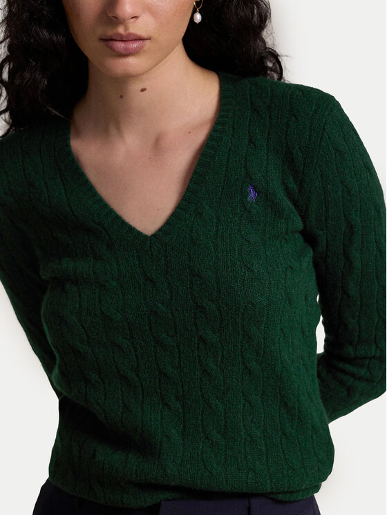 Polo Ralph Lauren Polo Ralph Lauren Megztinis 211910422010 Žalia Slim Fit