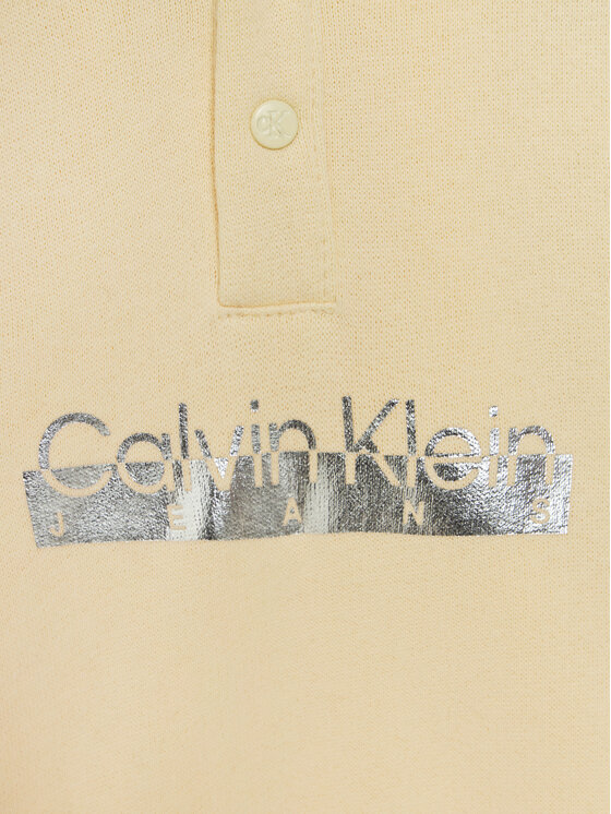 Calvin Klein Jeans Calvin Klein Jeans Trenerka Hero Logo IN0IN00143 Bež Regular Fit