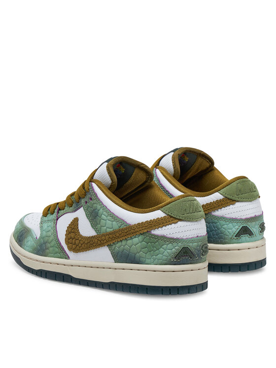 Nike Sneakersy Sb Dunk Low Pro Qs HJ3386 300 Zielony | Modivo.pl