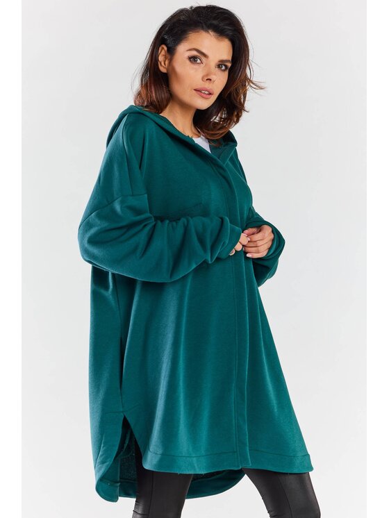 Infinite You Infinite You Felpa M281 Verde Basic Fit