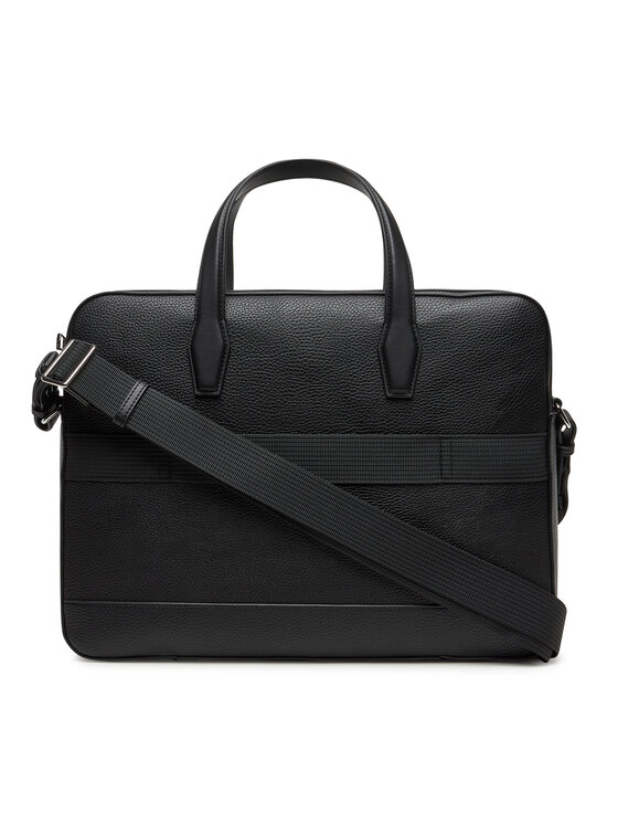 Tommy Hilfiger Tommy Hilfiger Laptoptasche Th Central Slim Computer Bag AM0AM13484 Schwarz