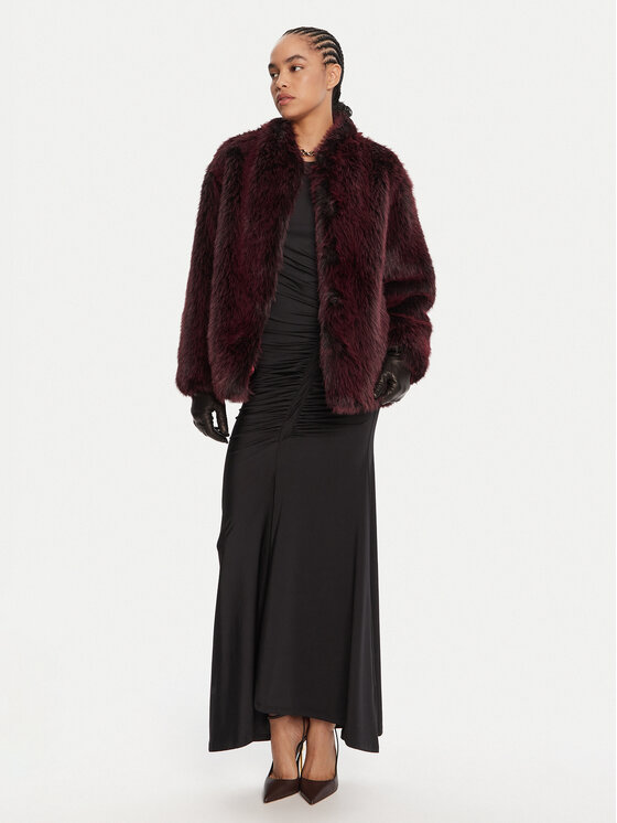 Patrizia Pepe Patrizia Pepe Krzno 8O0197 E072 Tamnocrvena Regular Fit