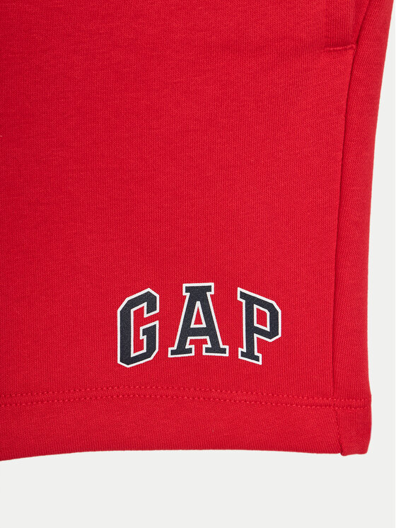 Gap Gap Sport rövidnadrág 540847-03 Piros Regular Fit