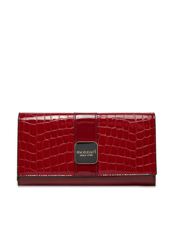Monnari Monnari Portafoglio grande da donna PUR0070 Rosso