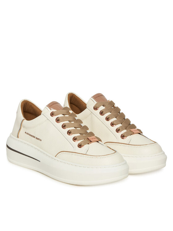 Alexander Smith Alexander Smith Sneakersy Lancaster ASBCLSW-1798-FLS Biela