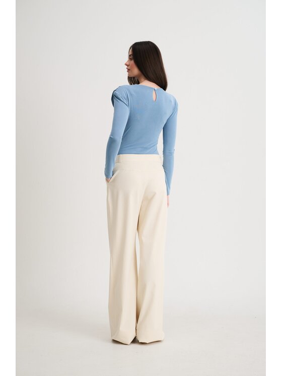 ROSE AVENUE ROSE AVENUE Body LAILA Niebieski Regular Fit