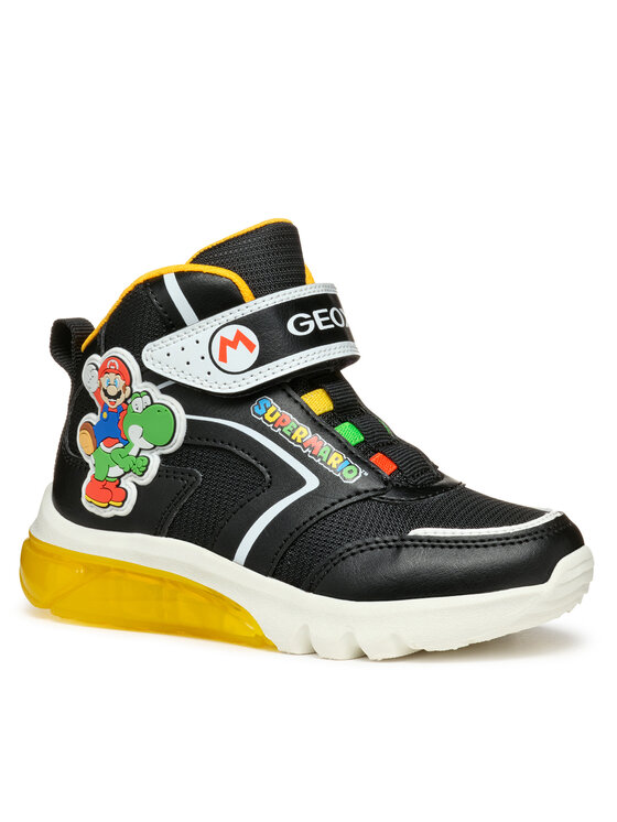Geox Geox Laisvalaikio batai J Ciberdron Boy J46LBJ 054FU C0054 M Juoda