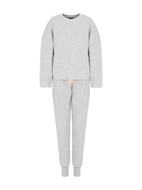 Emporio Armani Emporio Armani Pigiama pj set - Emporio Armani - french terry Iconic Grigio Regular Fit