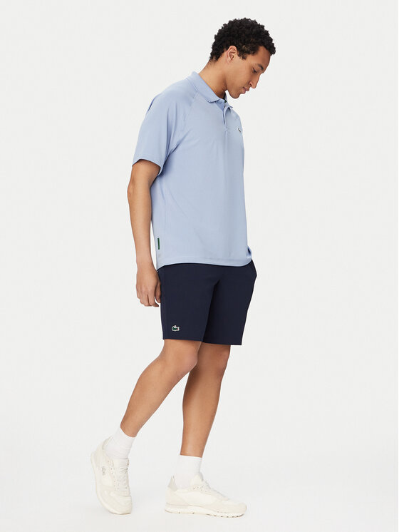 Lacoste Lacoste Szorty sportowe GH7413 Granatowy Regular Fit