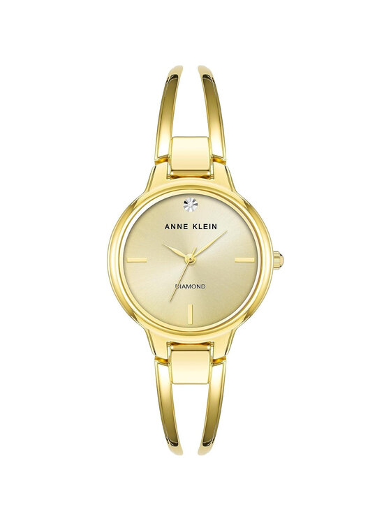 Anne Klein Anne Klein Zegarek AK-2626CHGB Złoty