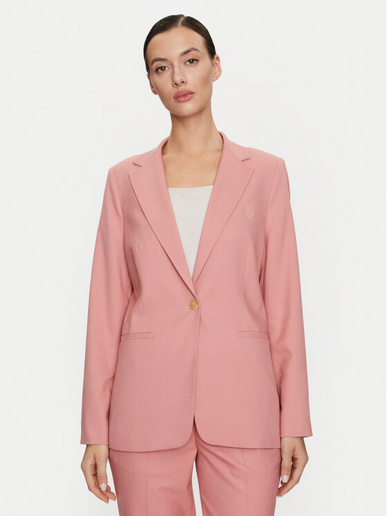 Tommy Hilfiger Tommy Hilfiger Giacca da abito WW0WW39977 Rosa Regular Fit