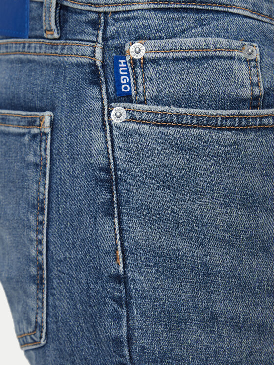 HUGO Hugo Traperice Zane 50516504 Plava Extra Slim Fit