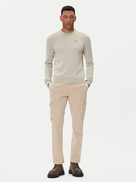 Napapijri Napapijri Pullover Droz NP0A4I2G Grau Regular Fit