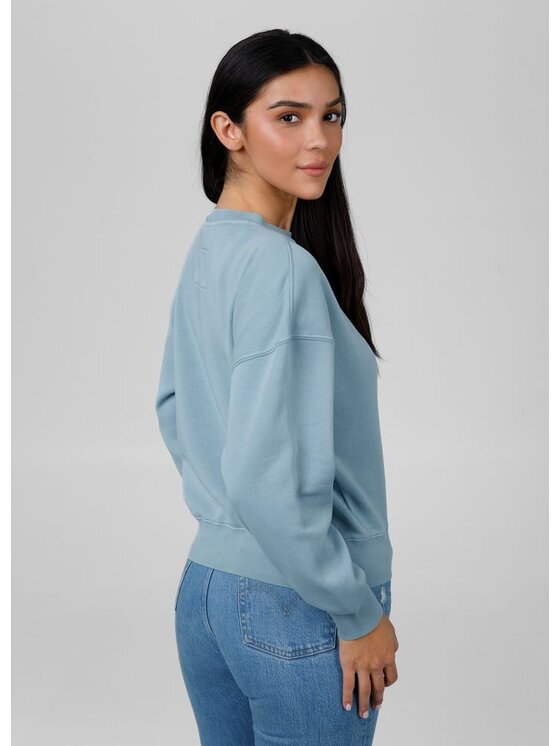 PITBULL PITBULL Bluza Bluza damska Washed Manzanita XS/S Niebieski Oversize
