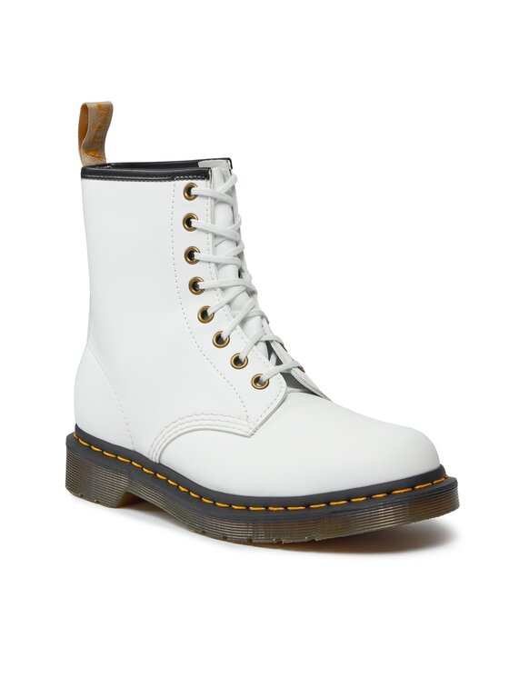 Dr martens outlet bianco