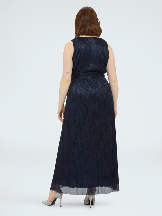 Fiorella Rubino Fiorella Rubino Sukienka wieczorowa 7082L001279N034 Niebieski A-Line Fit