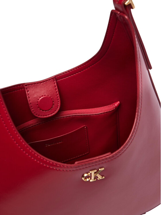 Calvin Klein Calvin Klein Дамска чанта Ck Medium Shoulder Bag LV04F3522G Червен