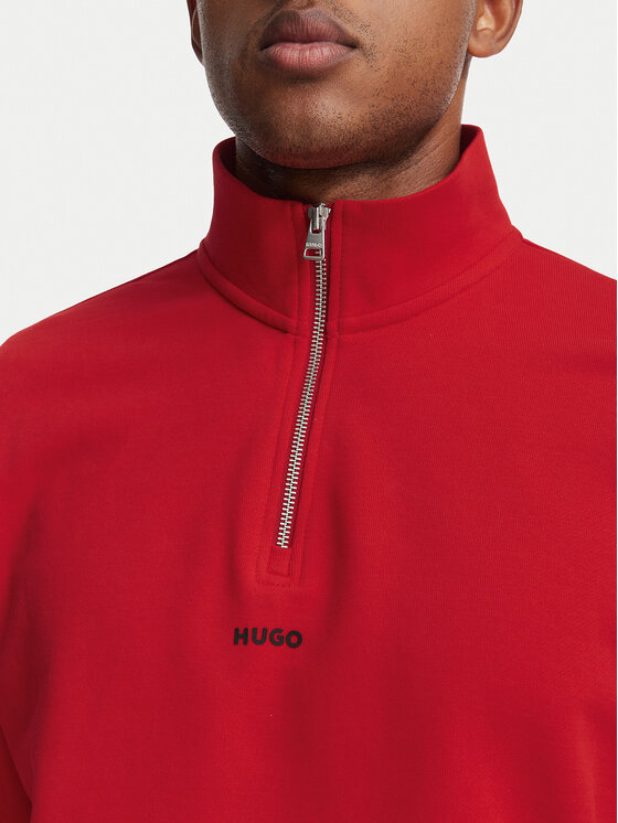 HUGO HUGO Bluza Durty244 50525881 Czerwony Relaxed Fit
