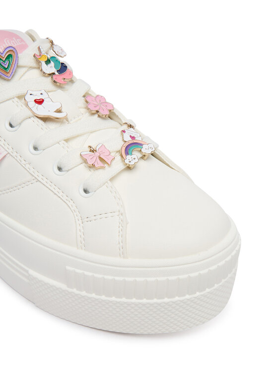 Buffalo Buffalo Sneakersy Paired Charms 2.0 1636731 Biela