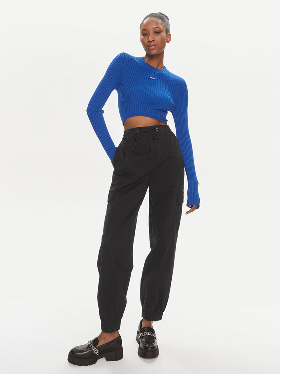 HUGO Hugo Jogger Hisune-1 50511288 Crna Relaxed Fit