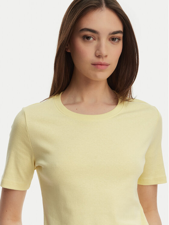 Tatuum Tatuum T-shirt Kiri 1 T2505.111 Giallo Regular Fit