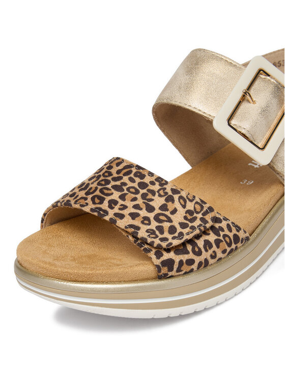 Remonte Remonte Sandalen CEO-D1J53-91 Goldfarben