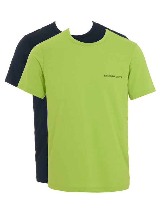 Emporio Armani Underwear Emporio Armani Underwear Súprava tričiek M000391AF10800 Tmavomodrá Slim Fit