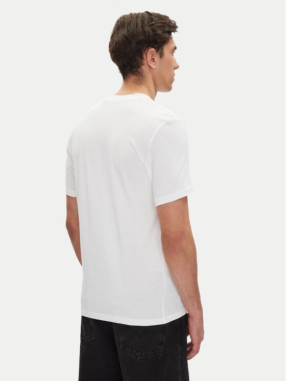 Mustang Mustang T-Shirt Austin 1016280 Biały Regular Fit