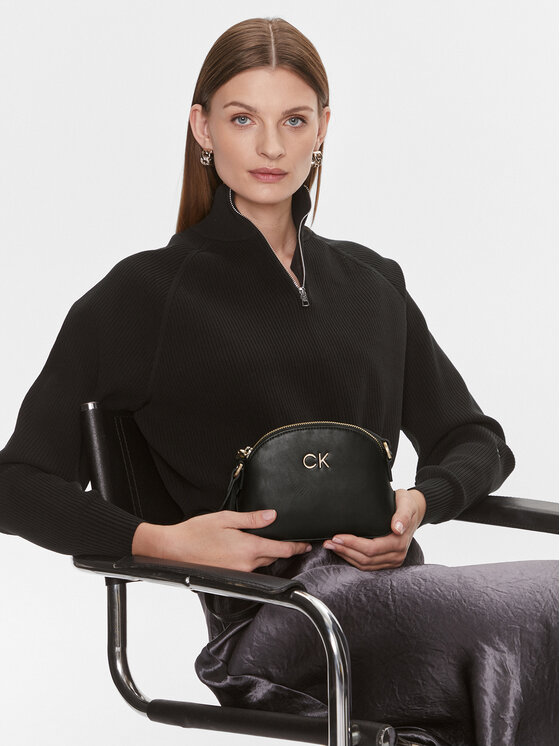 Calvin Klein Calvin Klein Torbica Re-Lock Seasonal Crossbody Sm K60K611445 Crna