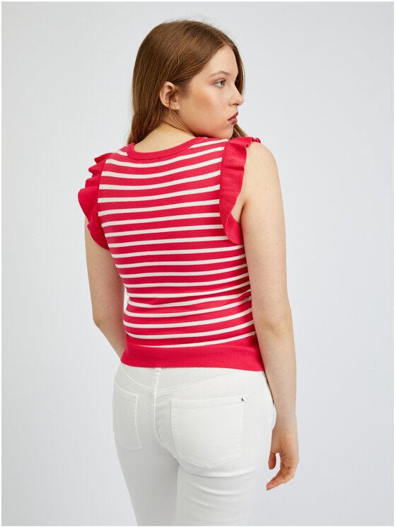 Orsay Orsay Koszula 507499324000__XS Różowy Regular Fit