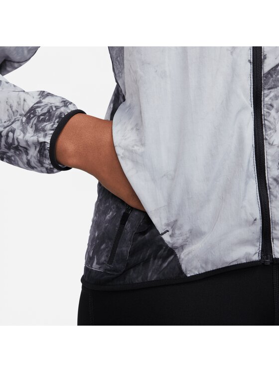 Nike Nike Giacca da corsa Repel Nero Regular Fit