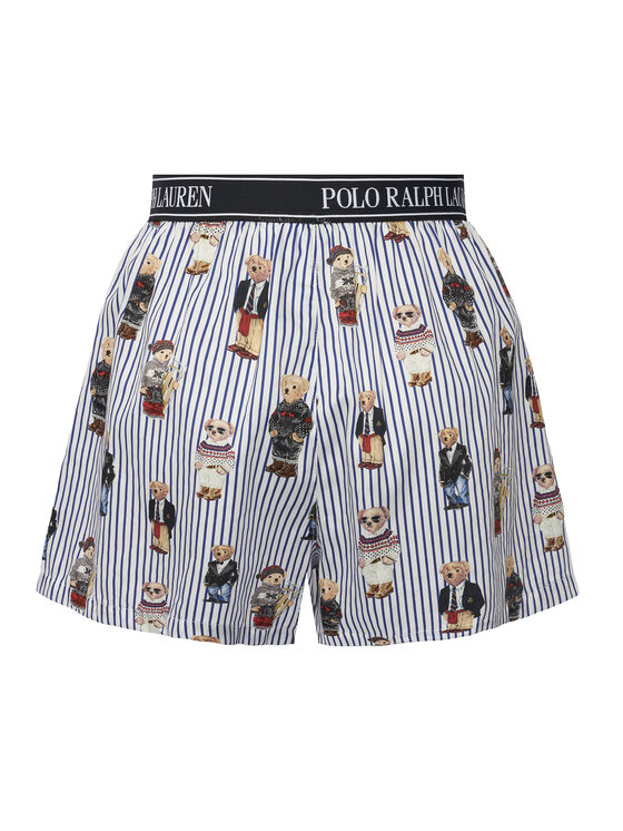 Polo Ralph Lauren Polo Ralph Lauren Kratke pidžama hlače 4P0119 Svijetloplava Relaxed Fit