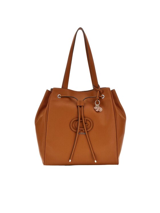 Guess Guess Borsa CALEBRA DRAWSTRING TOTE Marrone